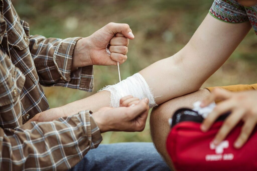 Handling First Aid Emergency