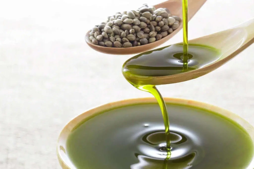 Olive or Hemp Seed Oil